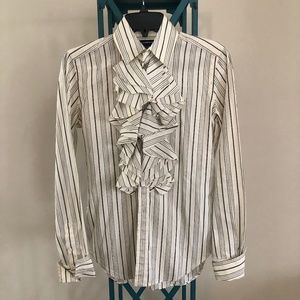 Women’s Ralph Lauren Ruffle Button Down